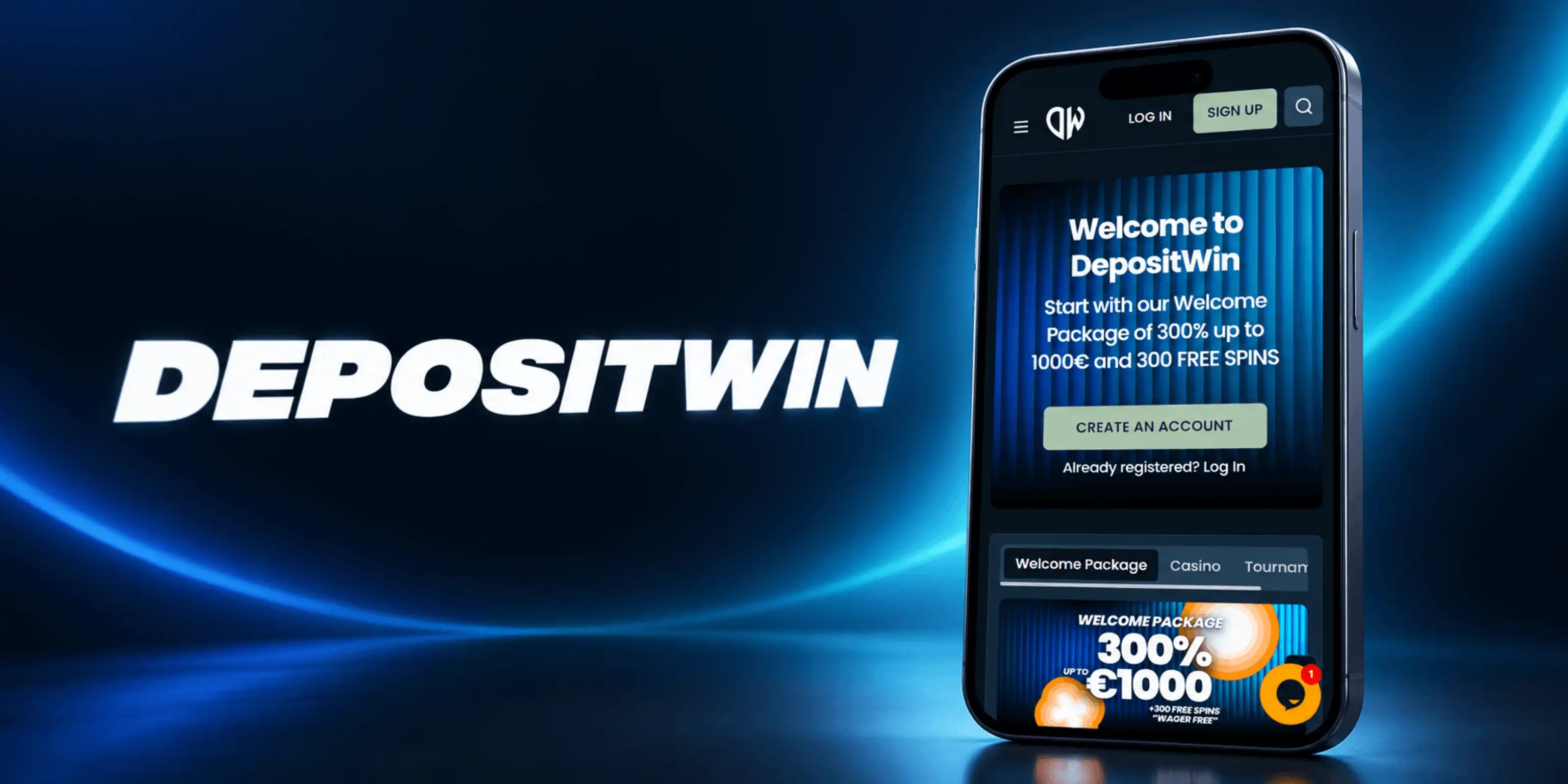 DepositWin Casino App-Screenshot